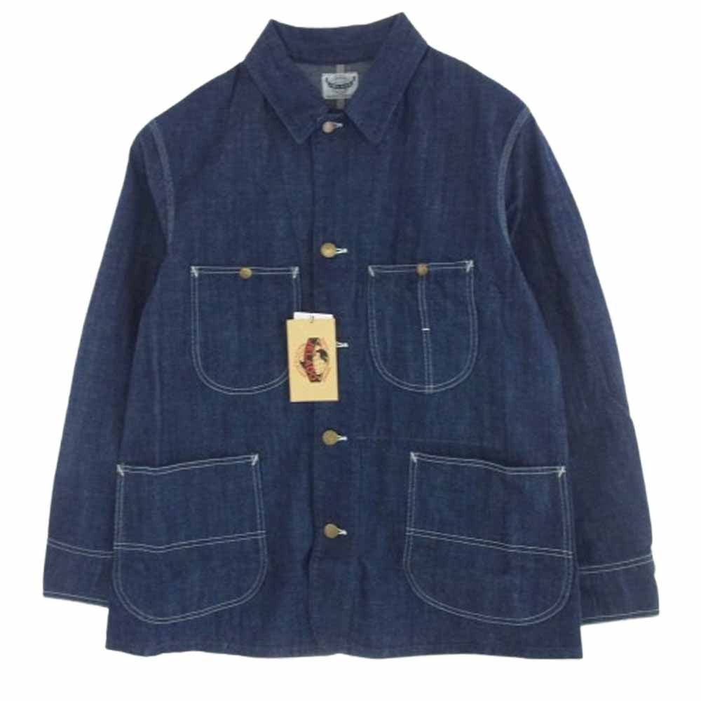 JELADO ジェラード 24SS JP94491J 491J Coverall デニム カバーオール ジャケット インディゴブルー系 XL【新古品】【未使用】【中古】