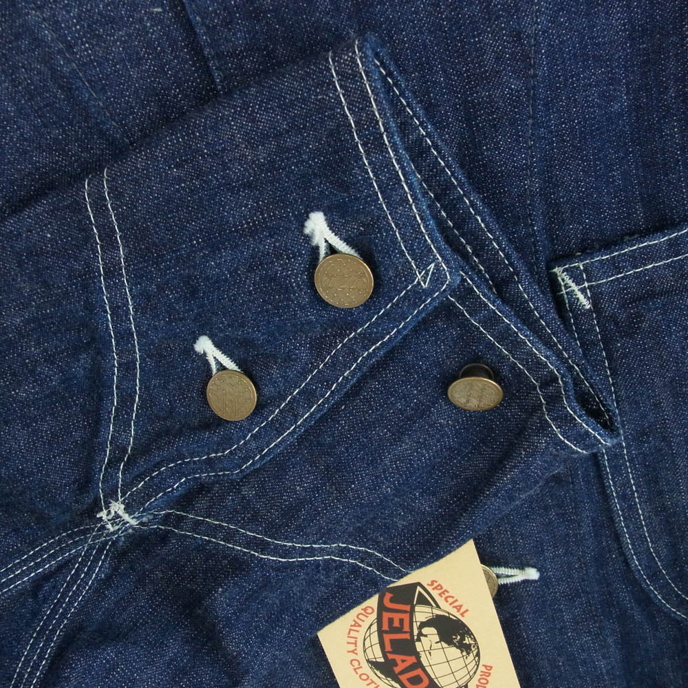JELADO ジェラード 24SS JP94491J 491J Coverall デニム カバーオール ジャケット インディゴブルー系 XL【新古品】【未使用】【中古】