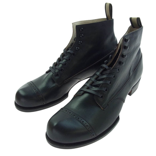 JELADO ジェラード the 2 monkeys ザ トゥーモンキーズ vaudeville ヴォードビル ワーク ブーツ oak brown ブラック ブラック系 42.5【新古品】【未使用】【中古】