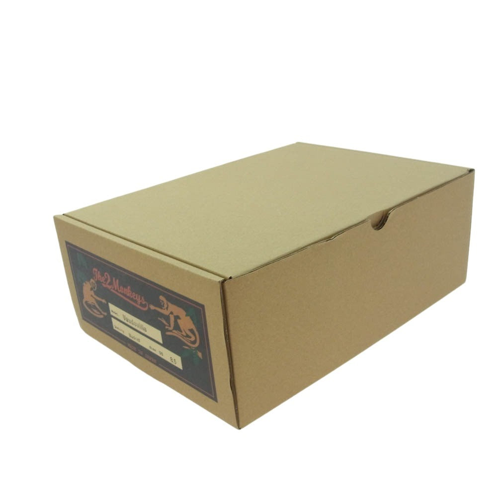 JELADO ジェラード the 2 monkeys ザ トゥーモンキーズ vaudeville ヴォードビル ワーク ブーツ oak brown ブラック ブラック系 42.5【新古品】【未使用】【中古】