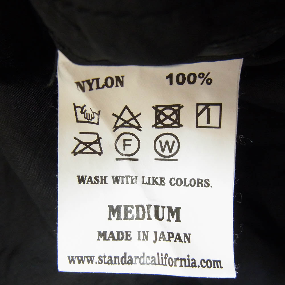 STANDARD CALIFORNIA スタンダードカリフォルニア SD EASY NYLON SHORTS ナイロン イージー ショーツ ストア リミテッド ショート パンツ ブラック系 M【極上美品】【中古】