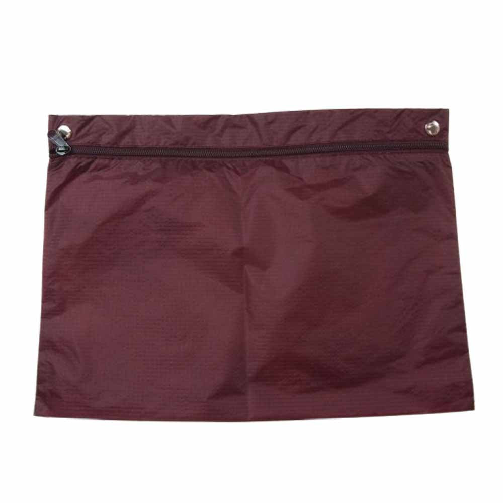 Herve Chapelier エルベ・シャプリエ パラシュート クロスポーチ M ボルドー ワインレッド系【極上美品】【中古】