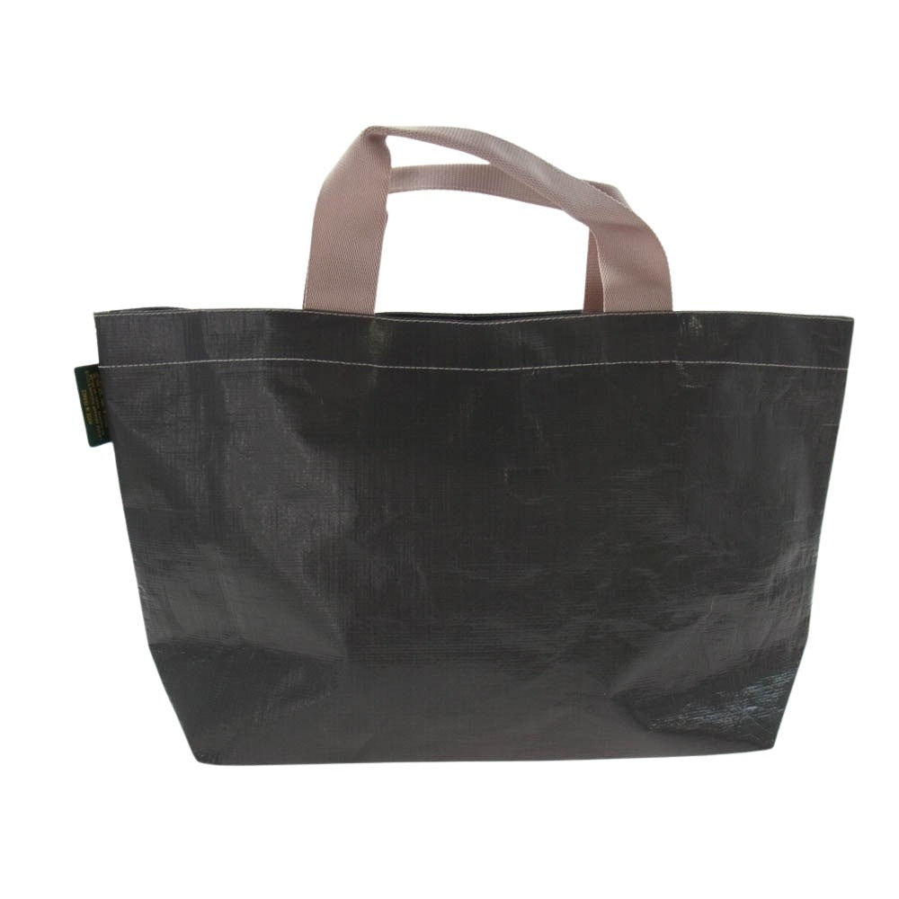 Herve Chapelier エルベ・シャプリエ 2012PP マルシェ トート バッグ M ピンク グレー系 ピンク系【美品】【中古】