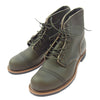 RED WING レッドウィング 8078 Iron Ranger ALPINE アイアンレンジャー アルパイン ポーテージ レザー ワーク ブーツ カーキ系 26.5cm【新古品】【未使用】【中古】