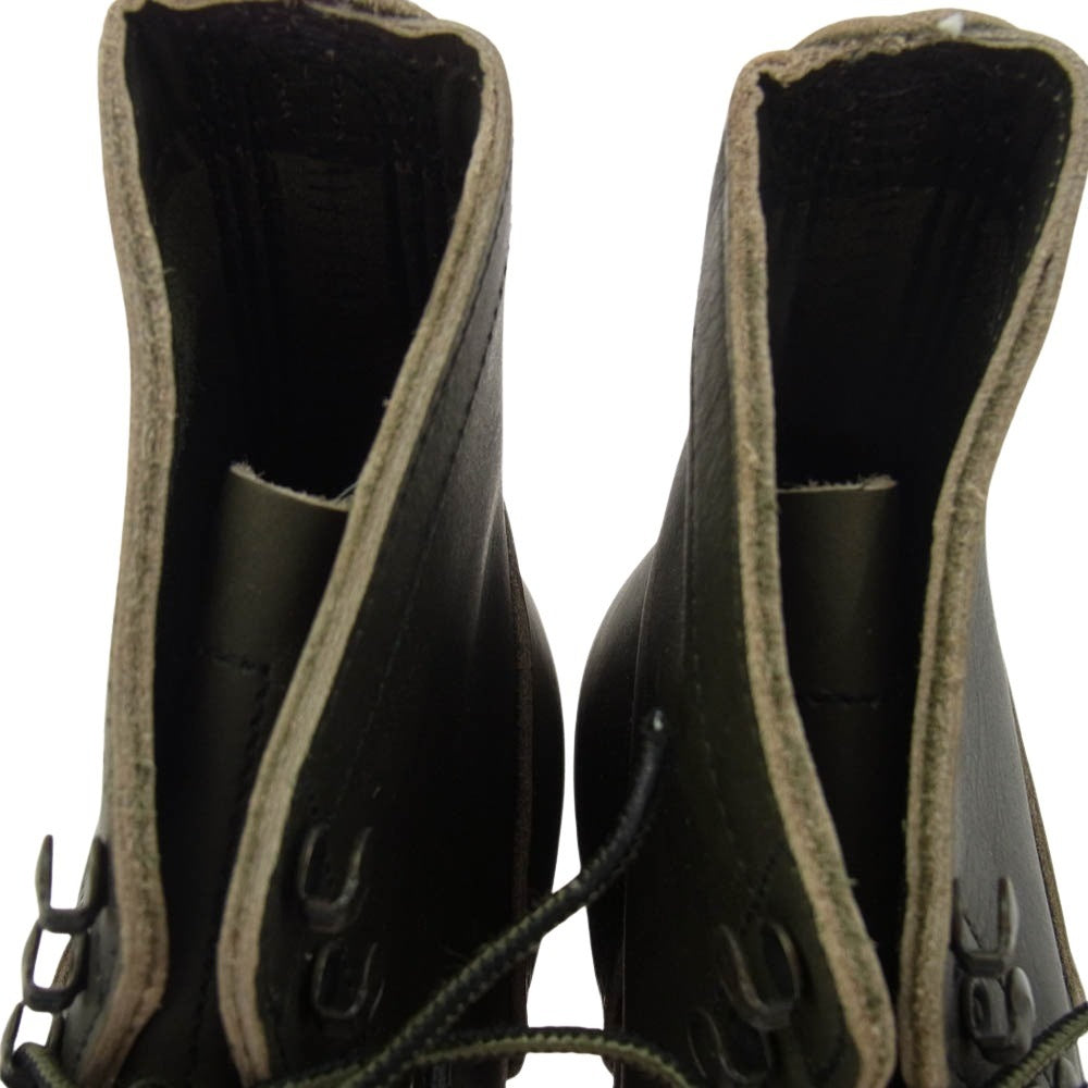 RED WING レッドウィング 8078 Iron Ranger ALPINE アイアンレンジャー アルパイン ポーテージ レザー ワーク ブーツ カーキ系 26.5cm【新古品】【未使用】【中古】