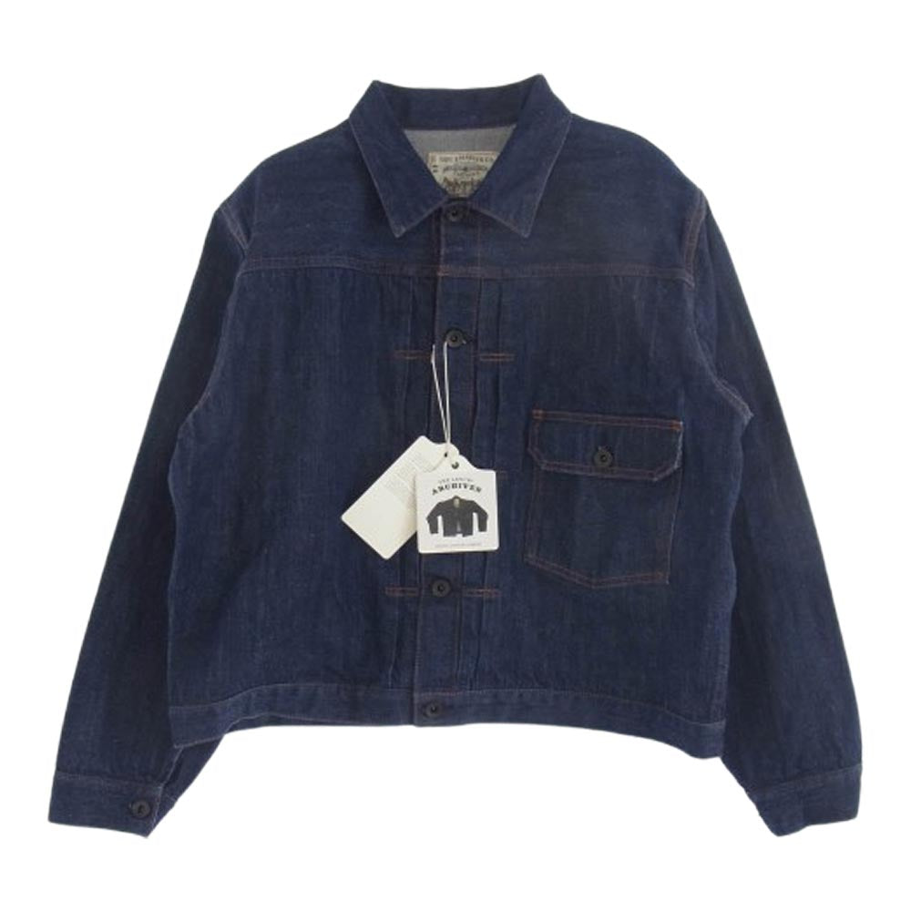 Levi's リーバイス VINTAGE CLOTHING 1920s LOT 213 800着限定シリアルナンバー入り デニムジャケット インディゴブルー系 44 XL【新古品】【未使用】【中古】