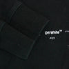OFF-WHITE オフホワイト OMAB001R19185015 Diagonal STENCIL ステンシル アロー  長袖 Tシャツ ブラック系 L【中古】