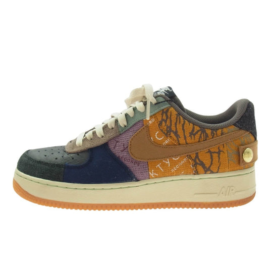 NIKE ナイキ CN2405-900 Travis Scott Air Force 1 Low Cactus Jack Multi Color トラヴィススコット エアフォース1 ロー カクタス ジャック スニーカー 27cm【美品】【中古】