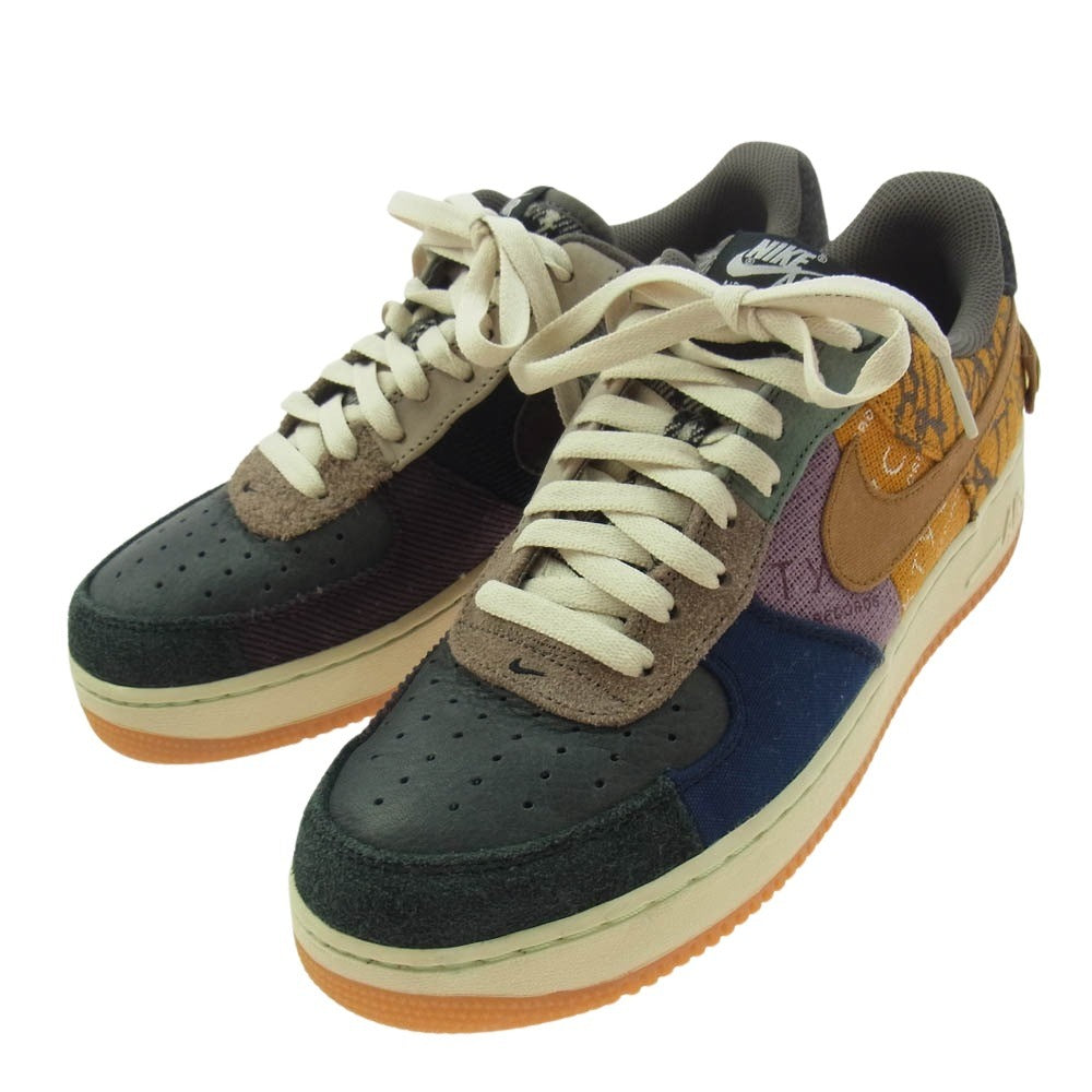 NIKE ナイキ CN2405-900 Travis Scott Air Force 1 Low Cactus Jack Multi Color トラヴィススコット エアフォース1 ロー カクタス ジャック スニーカー 27cm【美品】【中古】