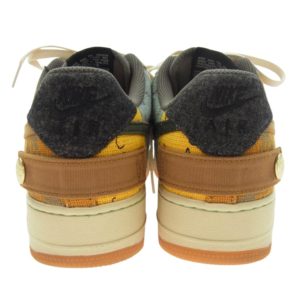 NIKE ナイキ CN2405-900 Travis Scott Air Force 1 Low Cactus Jack Multi Color トラヴィススコット エアフォース1 ロー カクタス ジャック スニーカー 27cm【美品】【中古】