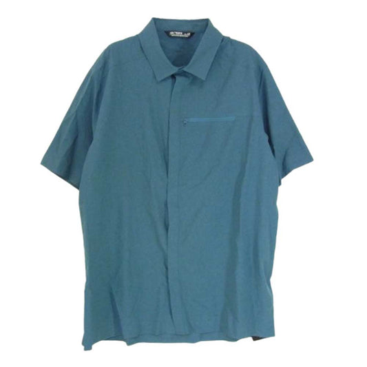 ARC'TERYX アークテリクス X000007416015 Skyline SS Shirt スカイライン ショートスリーブ 半袖シャツ ブルー系 L【新古品】【未使用】【中古】
