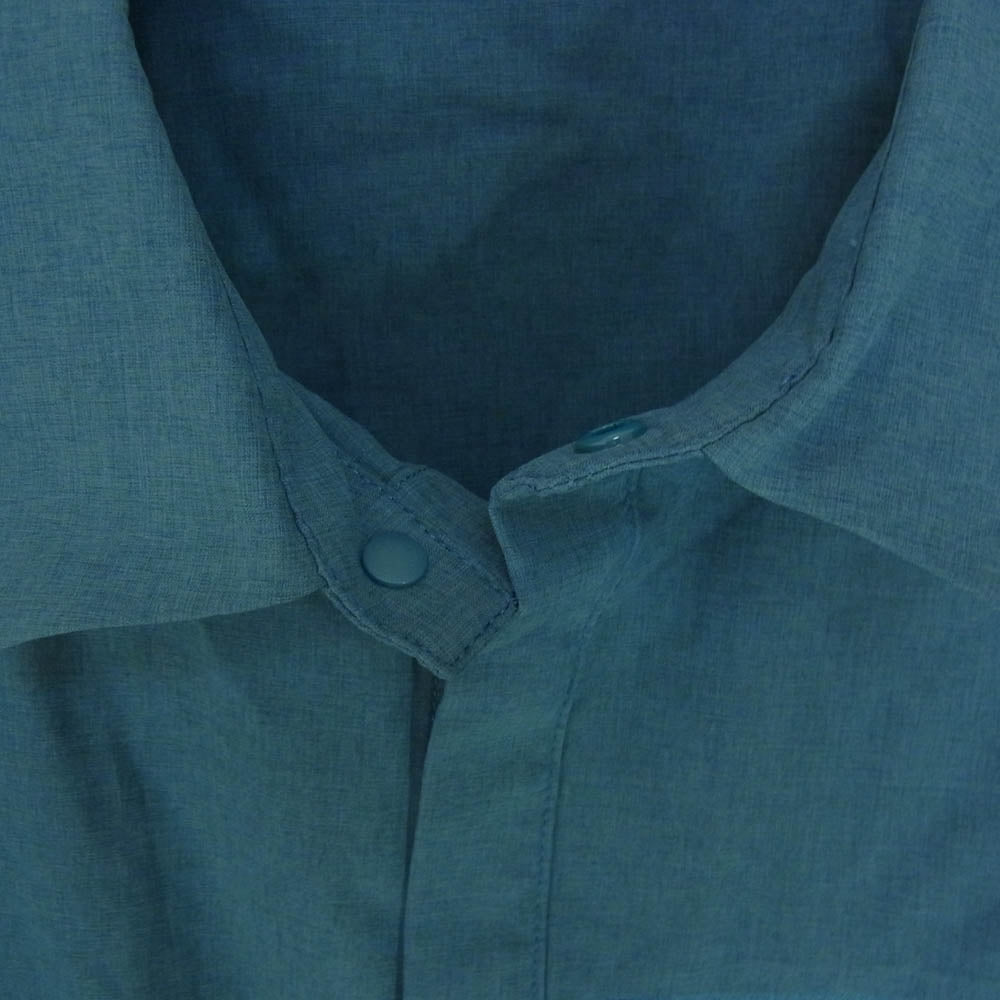 ARC'TERYX アークテリクス X000007416015 Skyline SS Shirt スカイライン ショートスリーブ 半袖シャツ ブルー系 L【新古品】【未使用】【中古】
