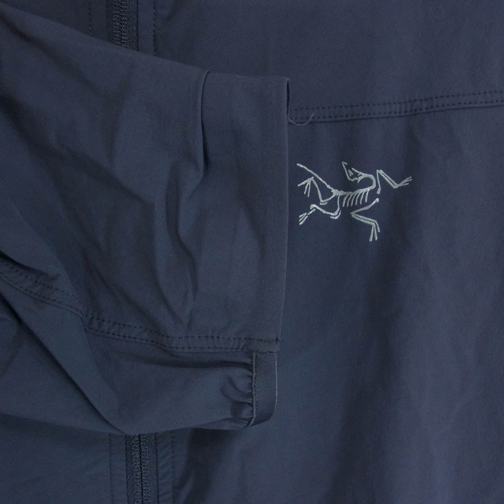 ARC'TERYX アークテリクス X000007669 Gamma Lightweight Hoody Wicker ガンマ ライトウエイト フーディ ウィッカー マウンテンパーカー ネイビー系 L【中古】