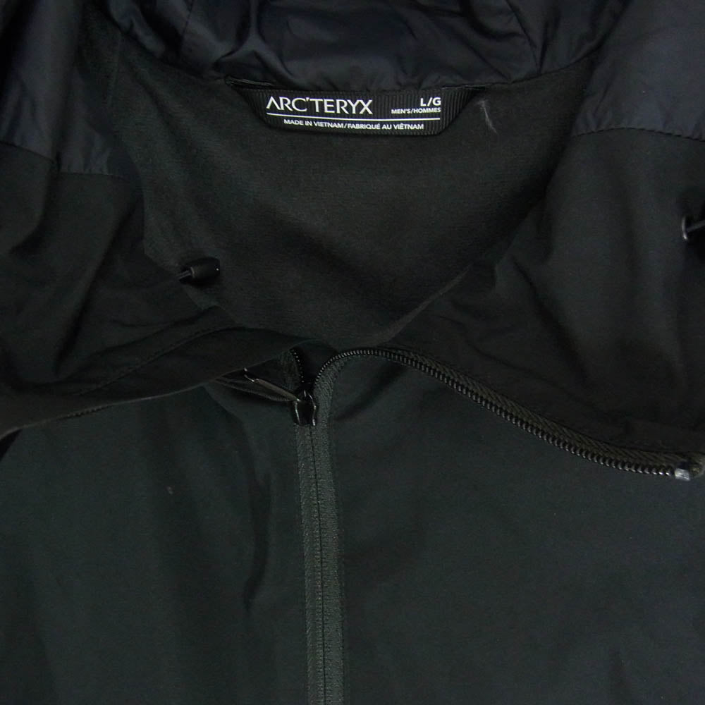 ARC'TERYX アークテリクス L07823600 Solano Hoody GORE-TEX ゴアテックス ソラノ マウンテンパーカー ナイロンジャケット ブラック系 L【美品】【中古】