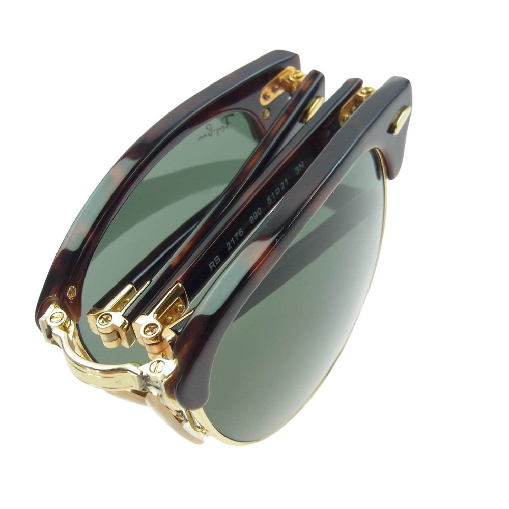 Ray-Ban レイバン RB2176 CLUBMASTER FOLDING クラブ マスター サングラス 51□22【中古】