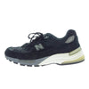 NEW BALANCE ニューバランス M992BL スエード ローカット スニーカー ブラック系 26cm【中古】