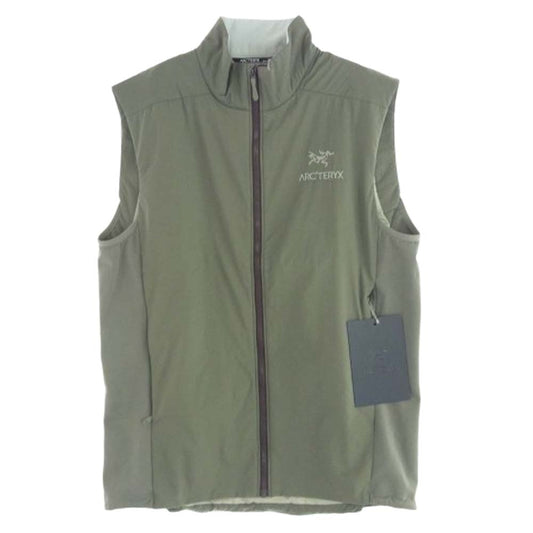 ARC'TERYX アークテリクス 2022年モデル 24110 Atom LT Vest アトム LT 中綿 ナイロン ベスト カーキ系 S【中古】
