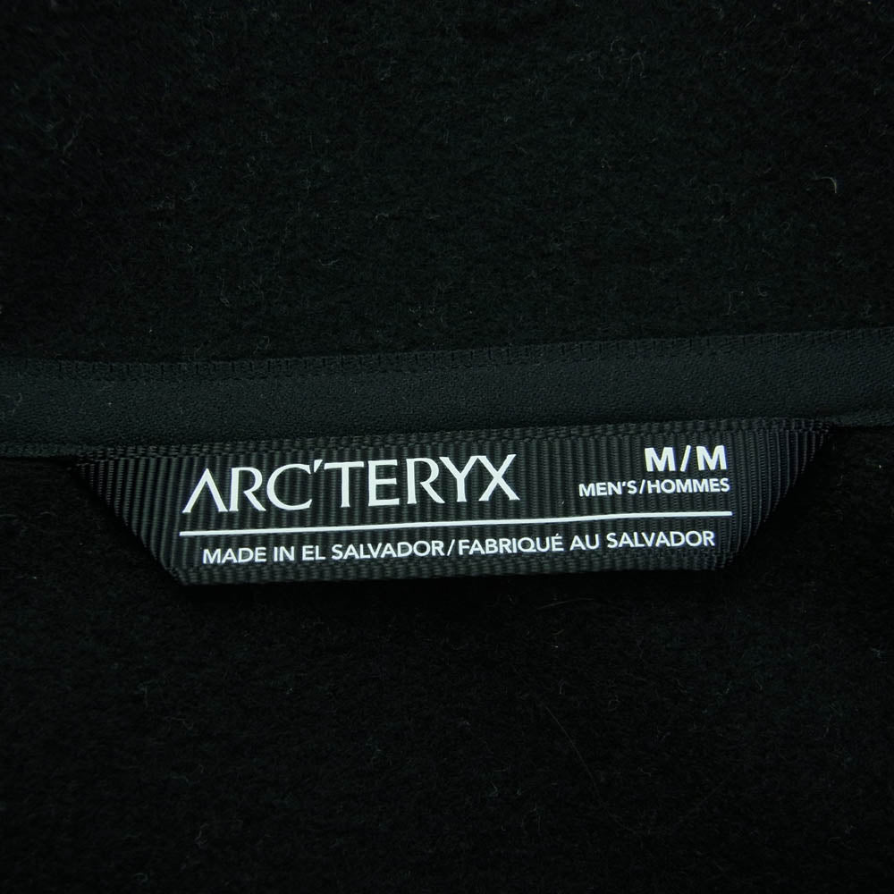 ARC'TERYX アークテリクス X000007377 Kyanite M カイヤナイト フリース ジップアップ ジャケット ブラック ブラック系 M【中古】