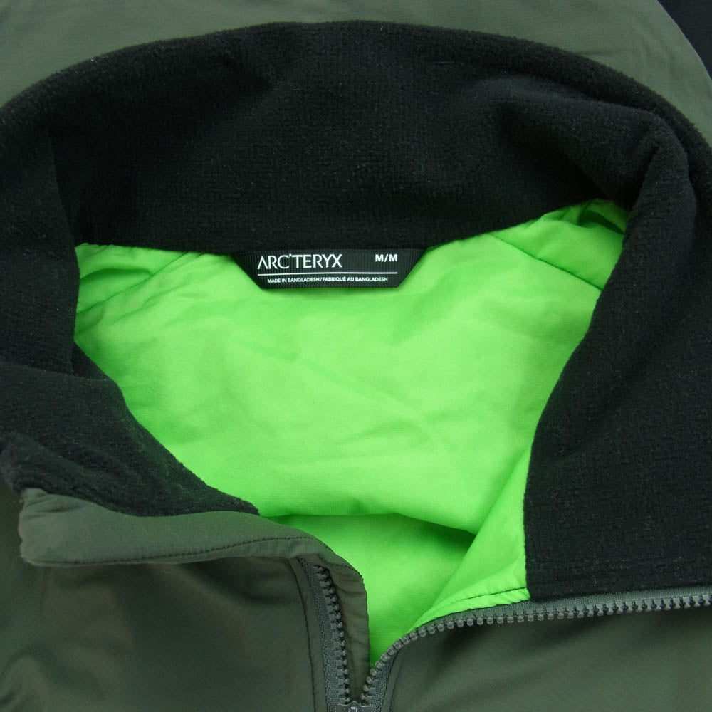 ARC'TERYX アークテリクス X000006925 CHEXA HYBRID JACKET チェクサ ハイブリッド フリース ジップアップ ジャケット カーキ カーキ系 M【中古】