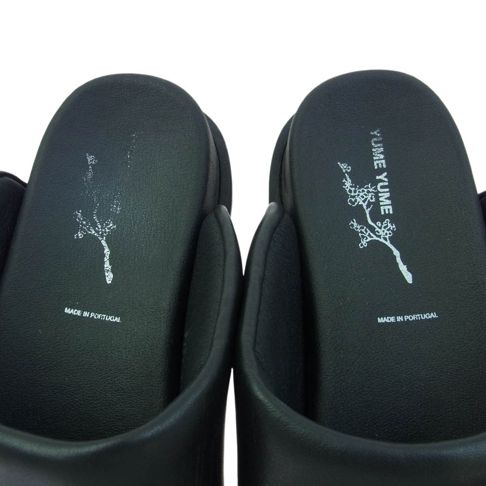 ユメユメ FS0003M Finn スライド サンダル ブラック系 27cm【中古】