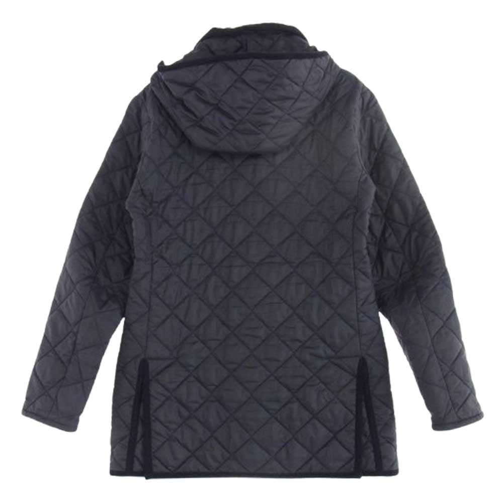 LAVENHAM ラベンハム LVH-18-BP 英国製 フーデッド キルティング ジャケット ネイビー系 XS【中古】