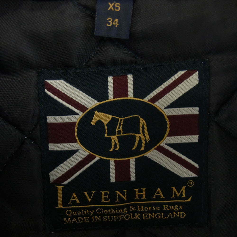 LAVENHAM ラベンハム LVH-18-BP 英国製 フーデッド キルティング