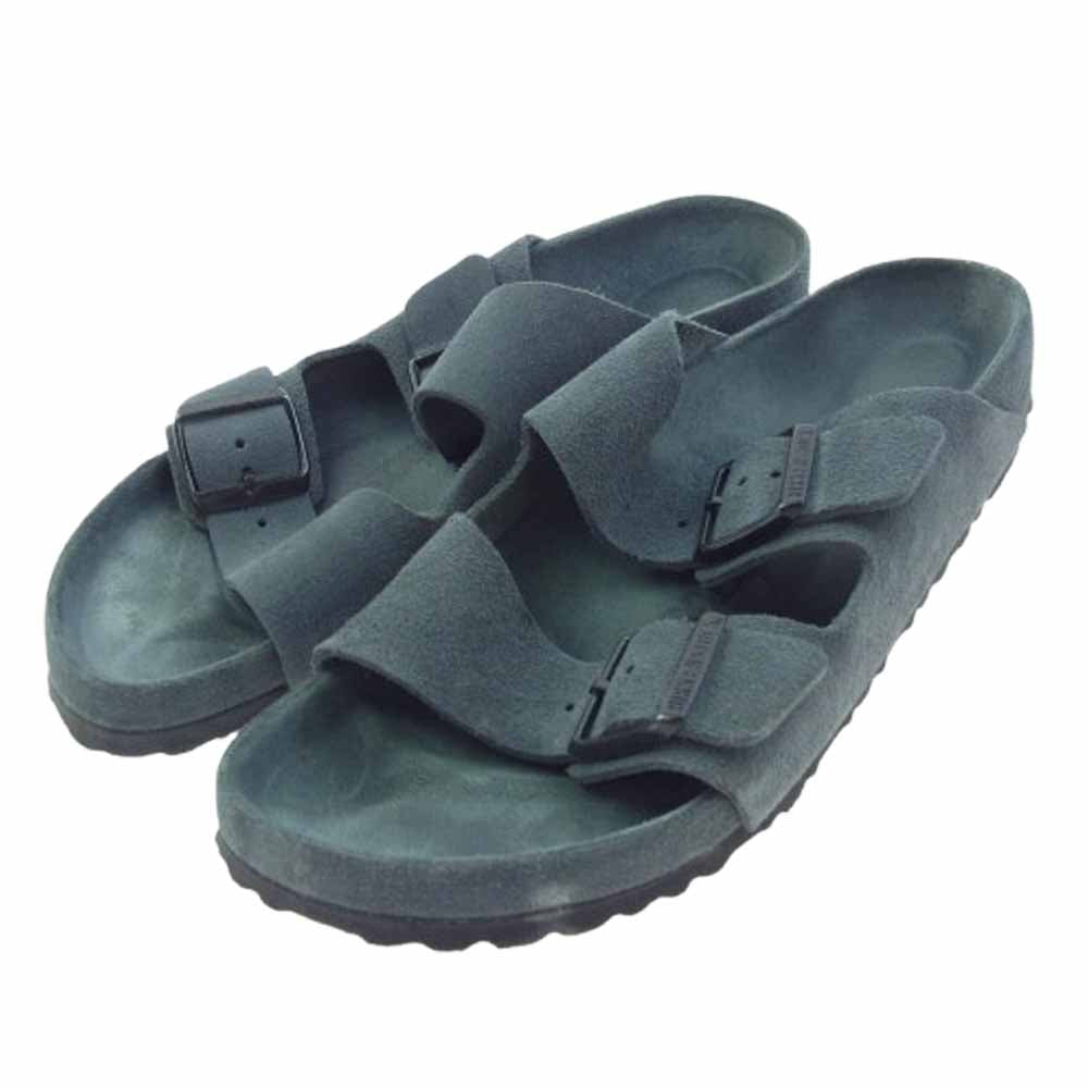 BIRKENSTOCK ビルケンシュトック 108402 BEAMS 別注 Arizona BS アリゾナ スムースレザー サンダル グレー系 40【中古】