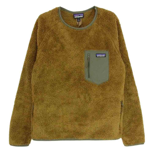 patagonia パタゴニア 25895 Los Gatos Fleece Crew ロスガトスクルー フリース ブラウン系 S【美品】【中古】