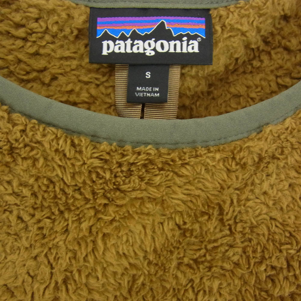 patagonia パタゴニア 25895 Los Gatos Fleece Crew ロスガトスクルー フリース ブラウン系 S【美品】【中古】