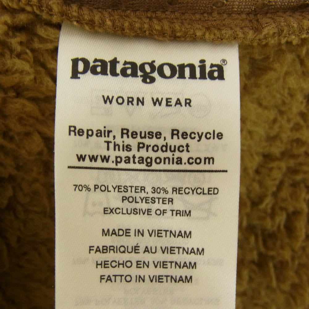 patagonia パタゴニア 25895 Los Gatos Fleece Crew ロスガトスクルー フリース ブラウン系 S【美品】【中古】