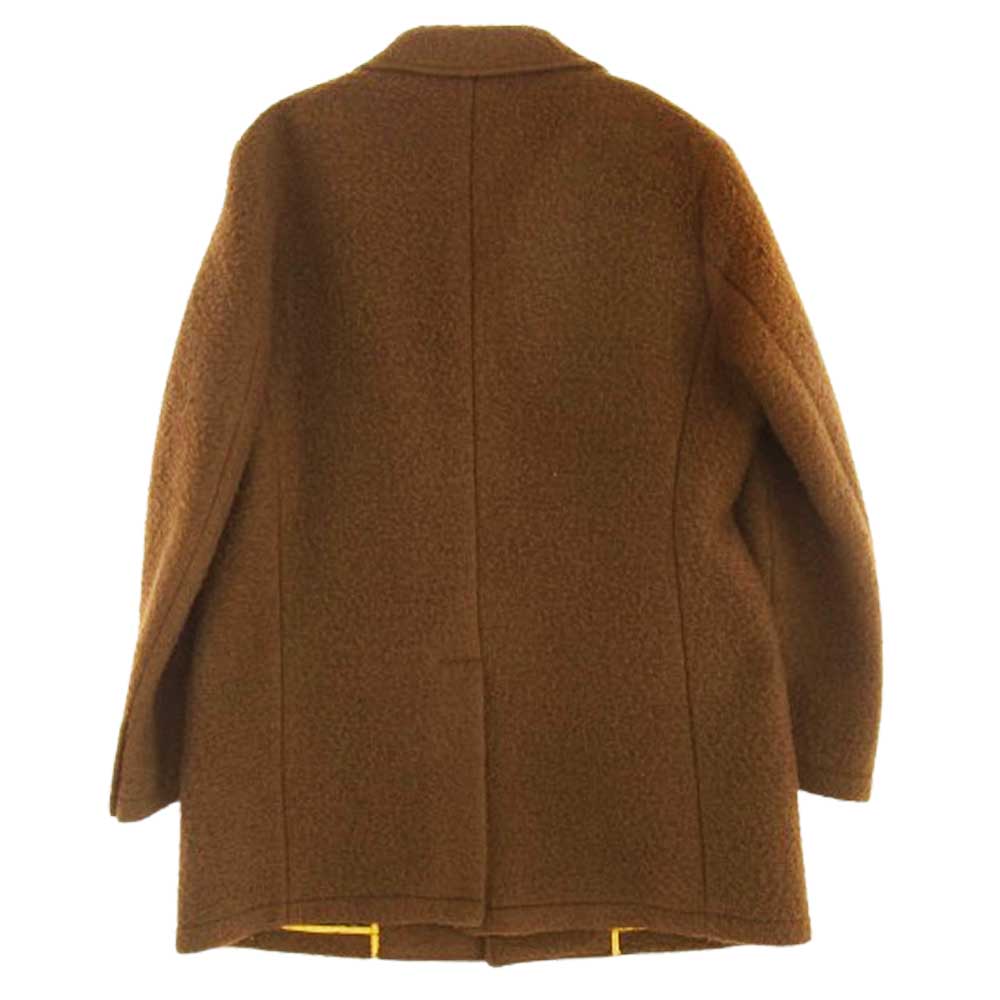 マニュエル リッツ ウール チェスターコート ブラウン系 56【中古】