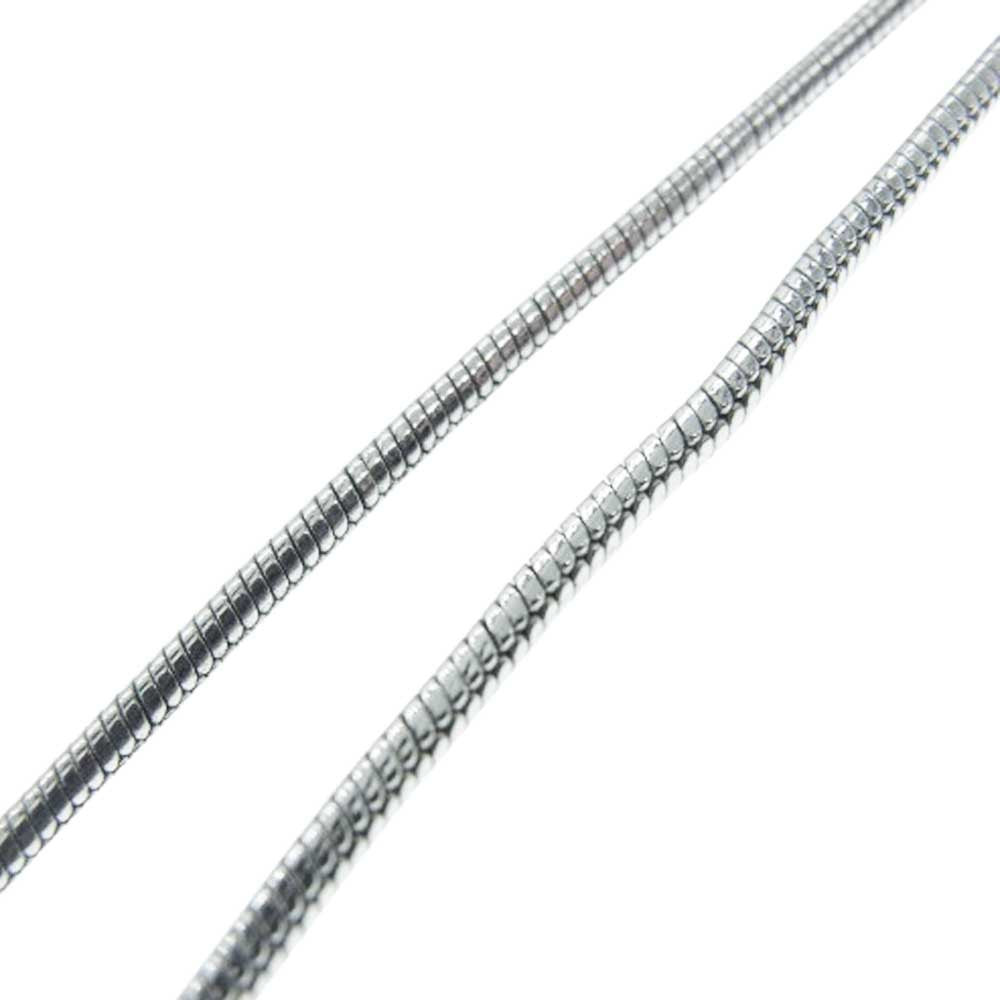 Christian Dior クリスチャンディオール Dロゴ ネックレス シルバー系