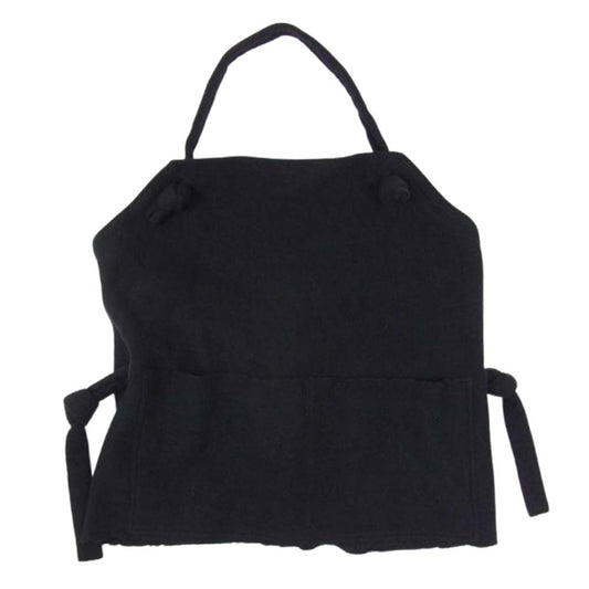 トゥジュー ウール100％ オーバーオール スカート ミニ ワンピース ネイビー系 F【中古】