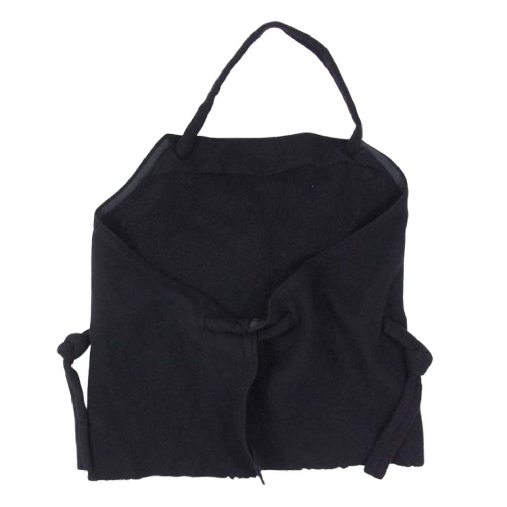 トゥジュー ウール100％ オーバーオール スカート ミニ ワンピース ネイビー系 F【中古】