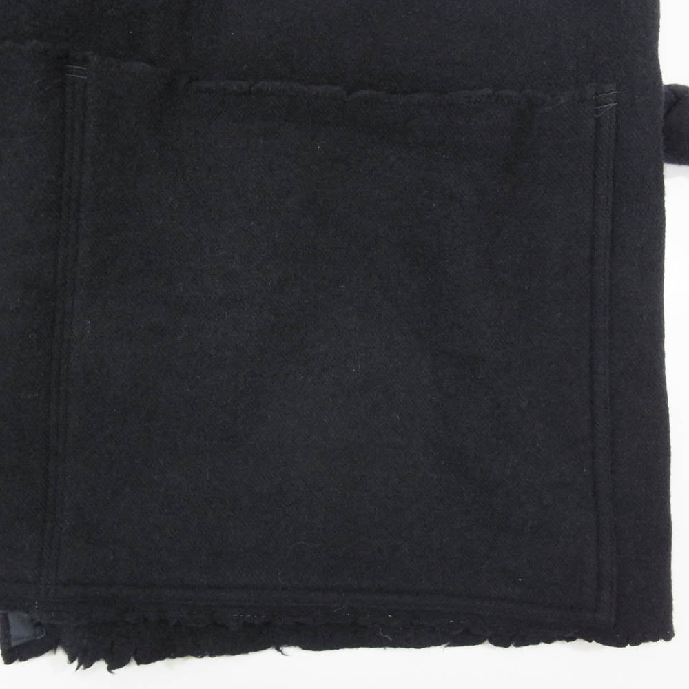 トゥジュー ウール100％ オーバーオール スカート ミニ ワンピース ネイビー系 F【中古】