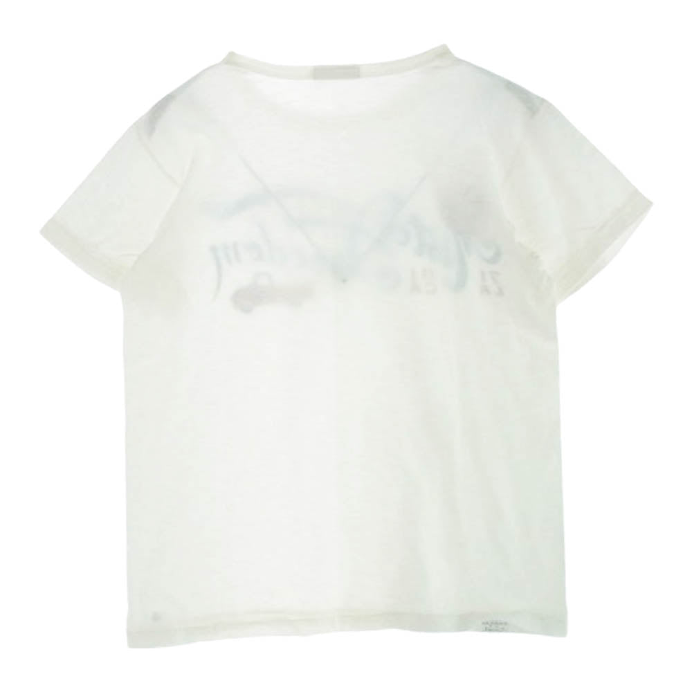 SUGAR CANE シュガーケーン Mister Freedom ミスターフリーダム USA製 プリント Tシャツ ホワイト系 M【中古】