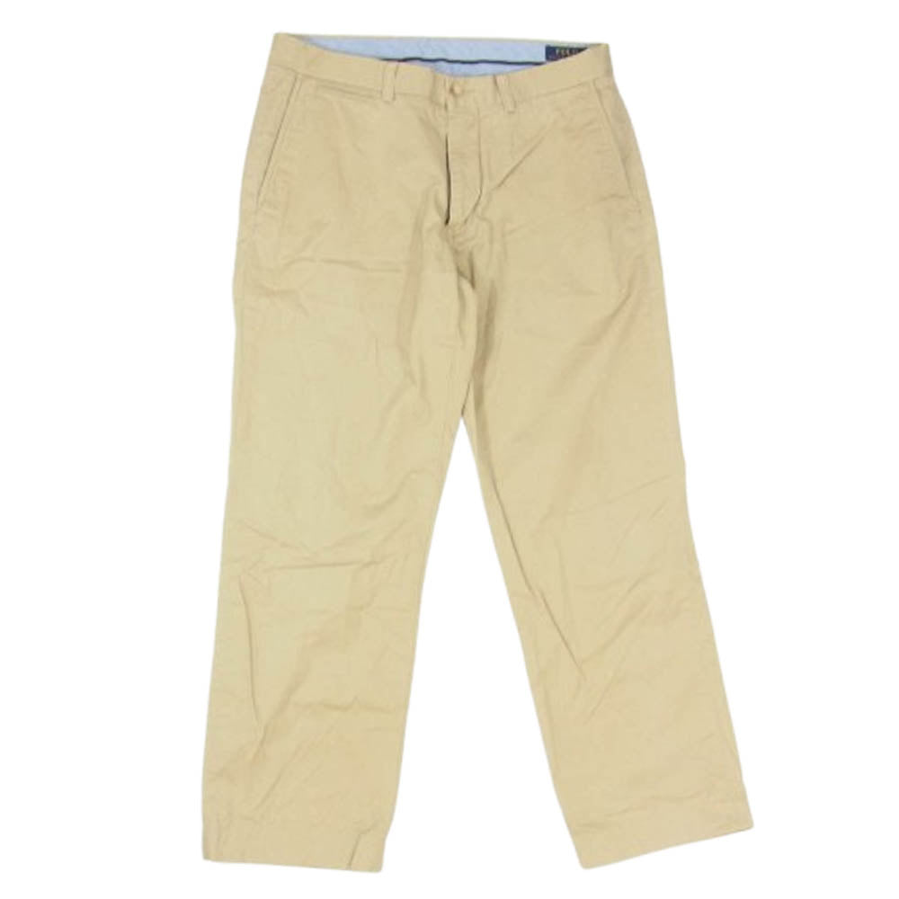 POLO RALPH LAUREN ポロ・ラルフローレン STRETCH CLASSIC FIT チノ パンツ ベージュ系 32【中古】