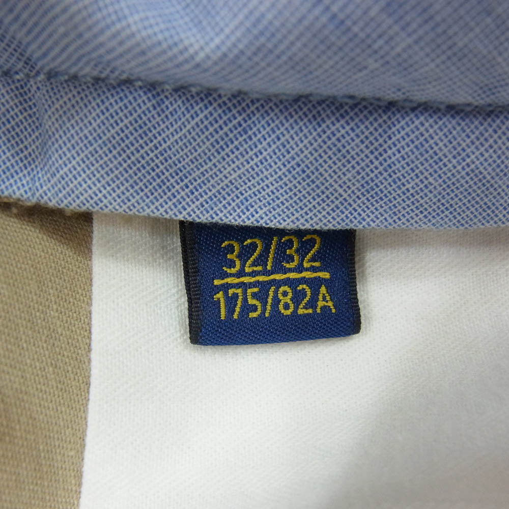 POLO RALPH LAUREN ポロ・ラルフローレン STRETCH CLASSIC FIT チノ パンツ ベージュ系 32【中古】