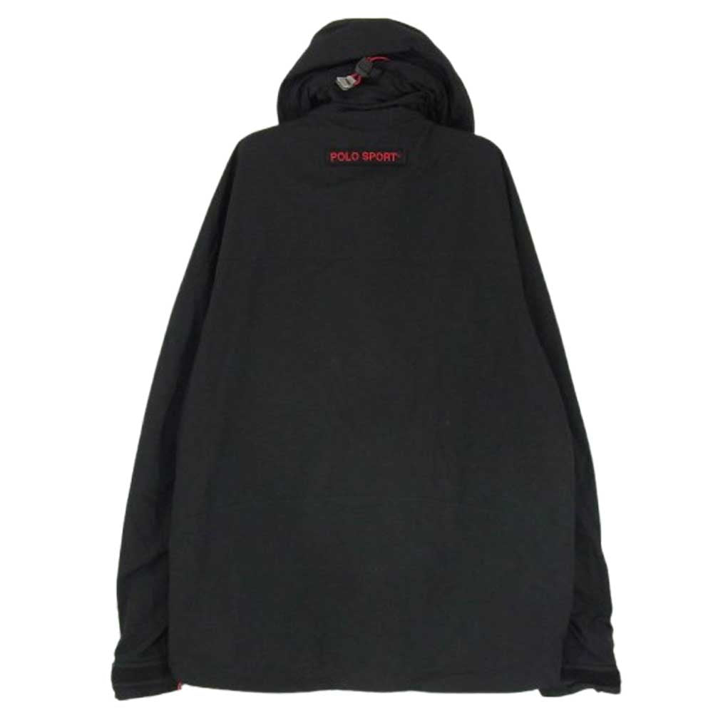 POLO RALPH LAUREN ポロ・ラルフローレン POLO SPORT ナイロンフルジップ ジャケット ブラック系 M【中古】