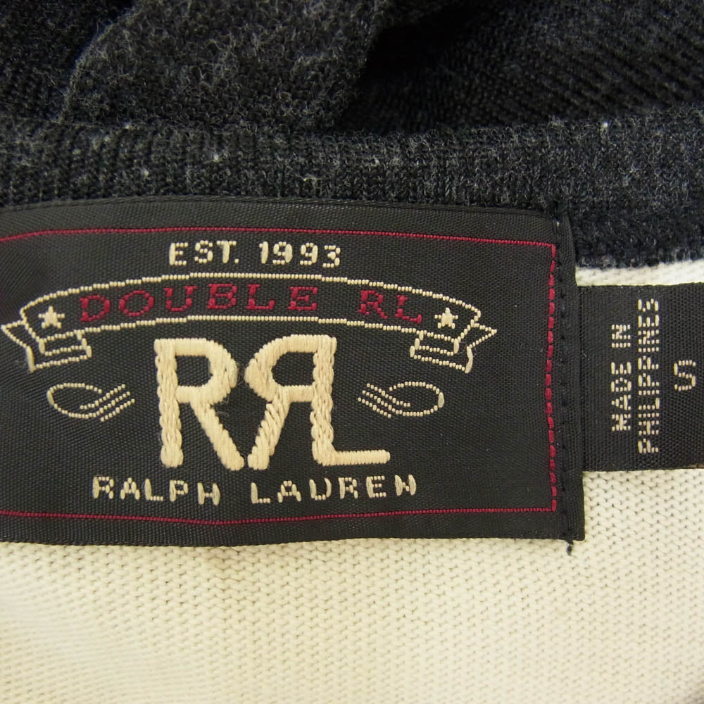 RRL ダブルアールエル 3/4 SLEEVE 2TONE BASEBALL SHIRTS ベースボール Tシャツ ブラック系 S【中古】
