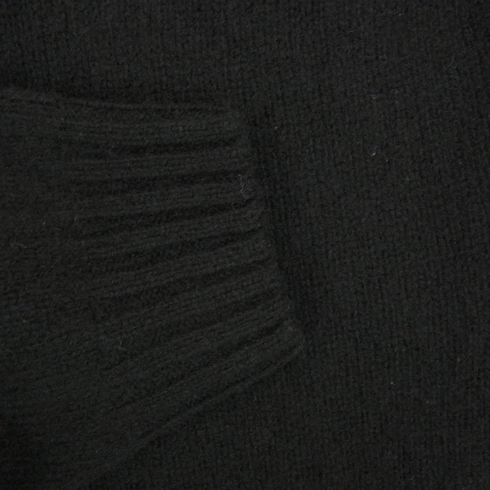 INVERALLAN インバーアラン SHETLAND CREWNECK SWEATER シェットランド セーター ニット ブラック系 40【美品】【中古】