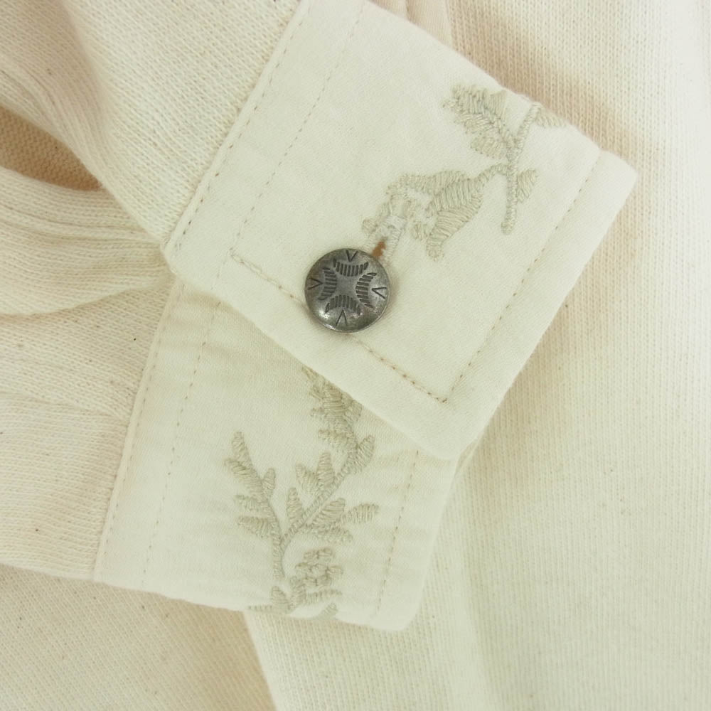 RRL ダブルアールエル EMBROIDERED COTTON HENLEY 刺繍 コンチョ