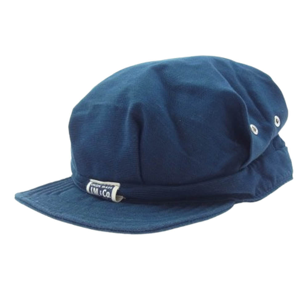 The REAL McCOY'S ザリアルマッコイズ 8hour union ワーク キャップ ネイビー系【中古】