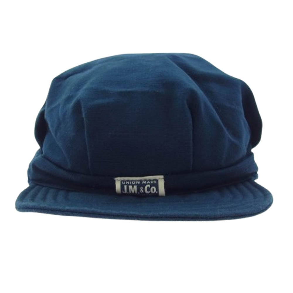The REAL McCOY'S ザリアルマッコイズ 8hour union ワーク キャップ ネイビー系【中古】