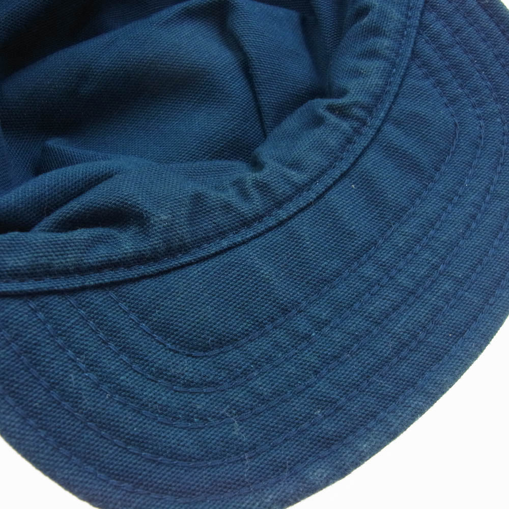 The REAL McCOY'S ザリアルマッコイズ 8hour union ワーク キャップ ネイビー系【中古】