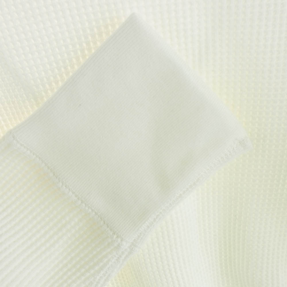 The REAL McCOY'S ザリアルマッコイズ JOE McCOY BALL PARK サーマル シャツ ヘビィオンス 長袖 ホワイト系 ホワイト系 M【極上美品】【中古】