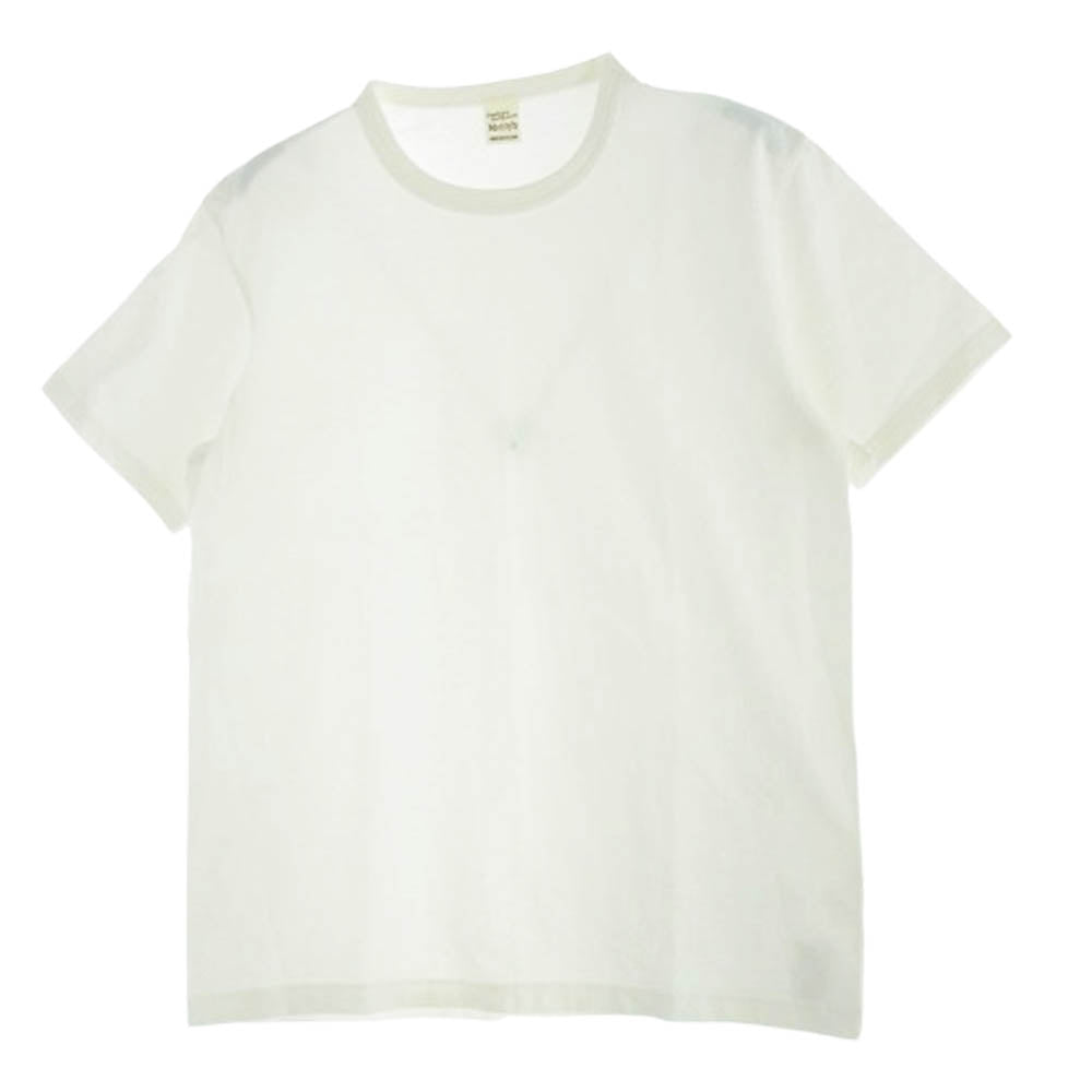 The REAL McCOY'S ザリアルマッコイズ MC20000 2pcs PACK TEE 2パック 半袖 Tシャツ 2点 セット ホワイト系 ホワイト系 M【中古】