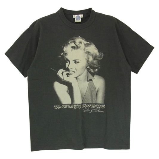 TOY'S McCOY トイズマッコイ 17SS MARILYN MONROE TEE PICTURE マリリンモンロー ピクチャー Tシャツ 半袖 チャコール系 M【美品】【中古】