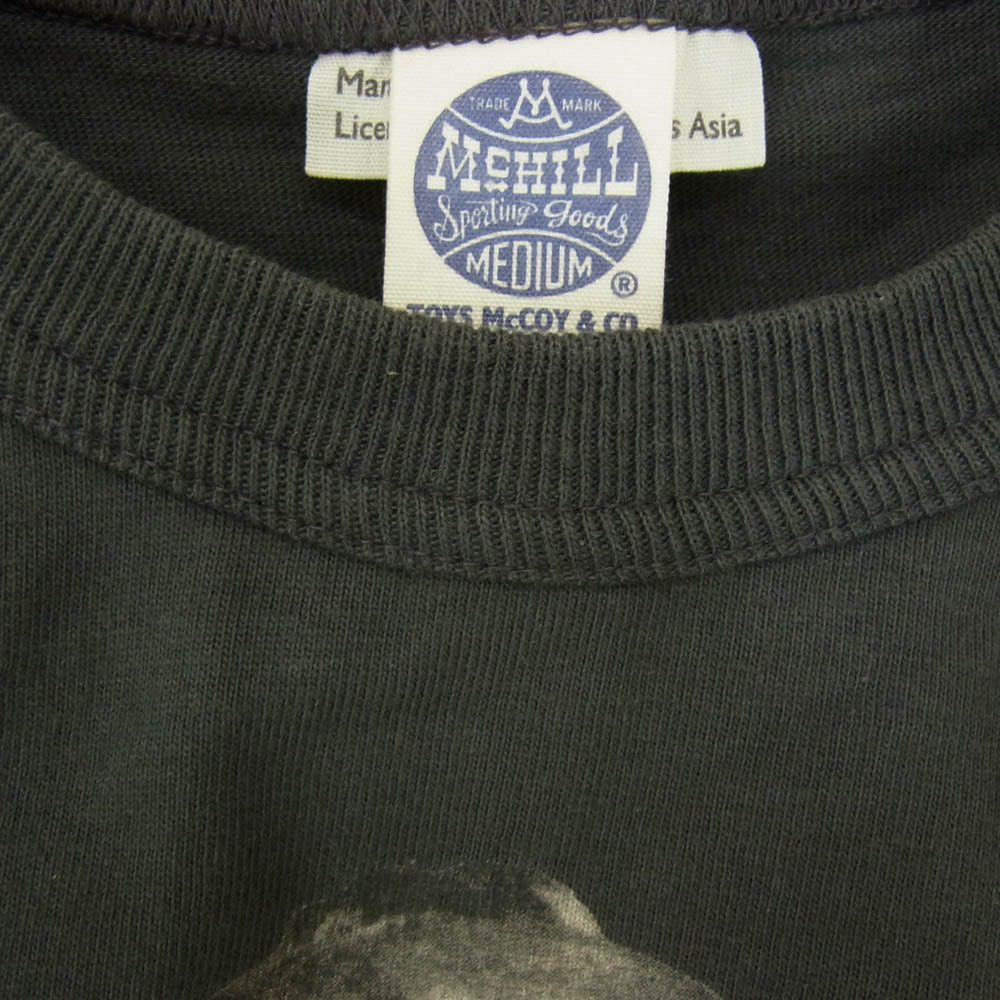 TOY'S McCOY トイズマッコイ 17SS MARILYN MONROE TEE PICTURE マリリンモンロー ピクチャー Tシャツ 半袖 チャコール系 M【美品】【中古】