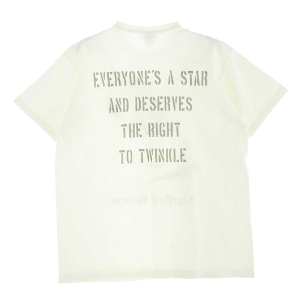 TOY'S McCOY トイズマッコイ 18SS MARILYN MONROE TEE CENSORED マリリンモンロー 期中モデル センサード Tシャツ 半袖 ベージュ系 M【美品】【中古】